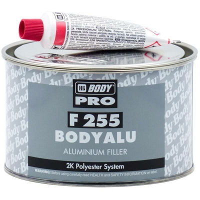 Mastice di Poliestere Alluminio 255 Corpo 1Kg