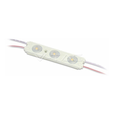 V-Tac Modulo Vt-28356 3 Led 1,5W 12V Monocolore Impermeabile - Sku 5124 - 5125 - 5126 - 5127 - 5128 Luce Fredda