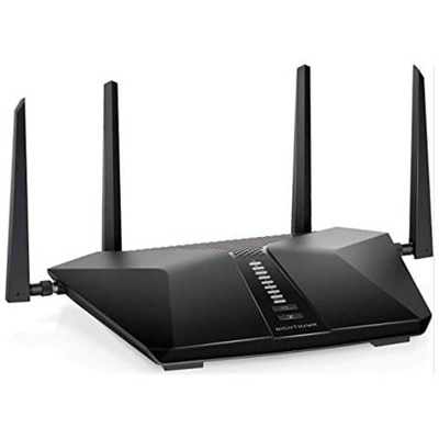 Router WiFi 6 Nighthawk AX6 RAX50, 6 flussi WiFi con velocità AX5400 (fino a 5.4 Gbps), copertura fino a 175 m2