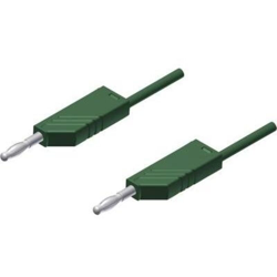 SKS Hirschmann MLN 25/2,5 GN Cavo di misura [Spina a banana 4 mm - Spina a banana 4 mm] 25.00 cm Verde 1 pz. precio