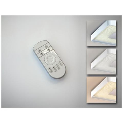 Plafoniera Led Integrata A Filo Con Telecomando Bianco