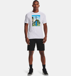 T-shirt UA Hoops Summer Daze da uomo en oferta