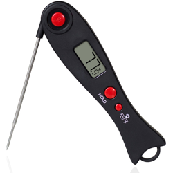 Termometro pieghevole nero precio