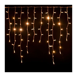 TENDA Rubber 3.5mt distanza fili 7cm 432LED BIANCO CALDO x esterni 24 v en oferta