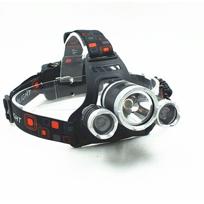 Lampada frontale a LED ad alta potenza Lampada ricaricabile USB, impermeabile IPX4 per pesca Campeggio Escursionismo Ciclismo Caccia Corsa