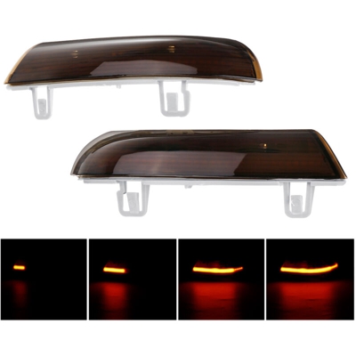 KIT Indicatore luminoso a LED per specchietto Spia lampeggiante dinamica per VW GTI MK5