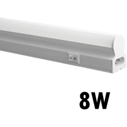 Neon led t5 plafoniera sottopensile 60cm 8w lampada reglette tubo luce naturale 4000k características