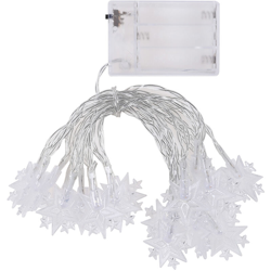 3 m 20 luci della stringa di luce della stella luce decorativa della stringa di Natale 3 batterie AA * luce / bianco caldo en oferta