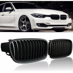 2x Griglia frontale nera opaca Griglia per rene Pr 12-14 BMW F30 F31 320i 328i 335i 335i XDrive precio