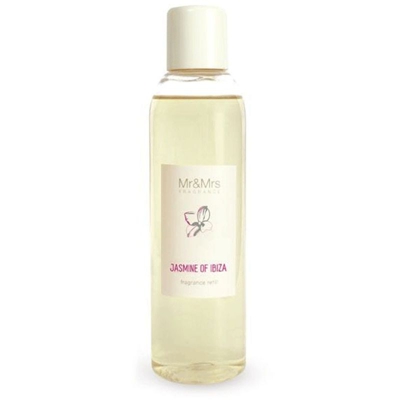 Mr&Mrs Fragrance Ricarica Diffusore A Bastoncino Blanc 200Ml Jasmine Of Ibiza