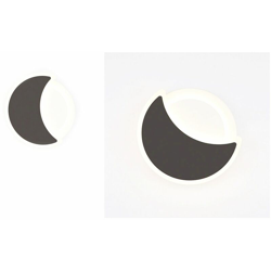 Applique LED da parete luce fredda moderno mezza luna lampada a muro BD-021 precio