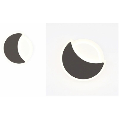 Applique LED da parete luce fredda moderno mezza luna lampada a muro BD-021