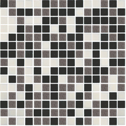 Foglio di mosaico in pasta di vetro retrocolorato Mix lava 32 7 X 32 7 cm - Spazio en oferta