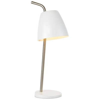 Lampada Da Tavolo Da Interno 1 Luce Acciaio, E27