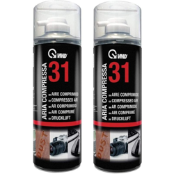 2 Bombolette Spray Aria Compressa 400Ml Tastiera Laptop Mouse Duster 31 - Vmd características