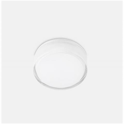 Plafoniera Led Da Bagno Rotonda A Filo Bianco 25.1cm 2400lm 3000k Ip44