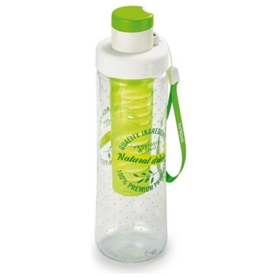 Bottiglia con Infusore per Frutta 0,75 Litri Verde - Snips