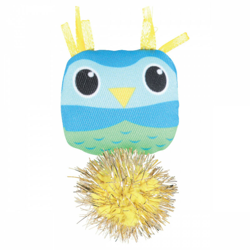 Zolux - Adorabile giocattolo per gatti gufo. Dimensioni 9 x 5 cm x 2,5 cm. con erba gatta. precio