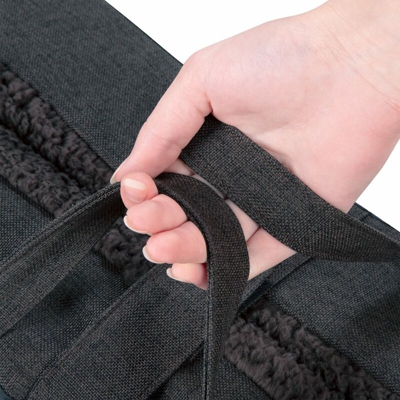 Brunolie Lettino per Cani, Materassino per Cani | Lavabile | Ortopedico | Antiscivolo | Traspirante | Memory Foam Pieghevole | Taglia L (100x10x70 cm)