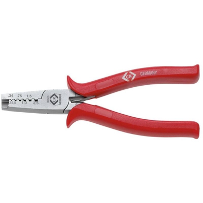Pinza crimpatrice Boccola 0.25 fino a 2.5 mm² 430005 - C.k.