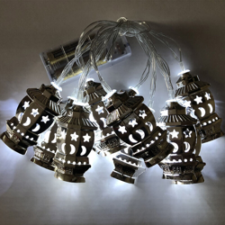 Lanterna da Palazzo a LED in Ferro Battuto,lanterna palazzo bianco-argento 1,65 m Batteria a 1 luci a luce costante - lanterna palazzo bianco-argento en oferta