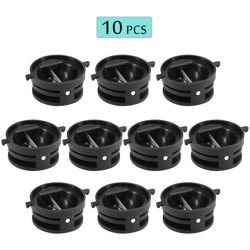 Set 10 bicchieri per corda da surf, 3,2 cm, nero precio