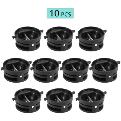 Set 10 bicchieri per corda da surf, 3,2 cm, nero