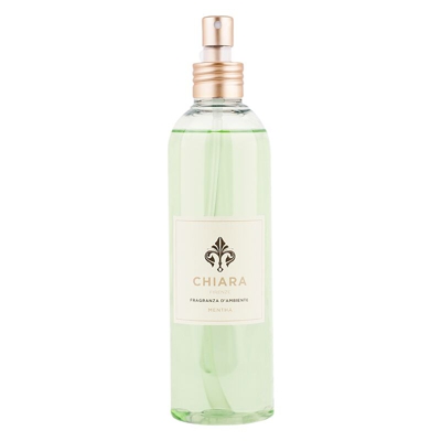 FLACONE SPRAY PER AMBIENTE 250ML FRAGRANZA MENTHA - Chiara Firenze