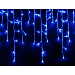 Cascata luminosa tenda di natale 150 maxi led flash blu 300x100 prolungbile 15mt - Salone Negozio On Line en oferta