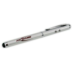 1600-0028 Stylus-Touch 4in1 Lampada a forma di penna Penlight a batteria LED (monocolore), Laser 120 mm Allumin - Ansmann precio