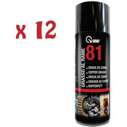 12 Bombolette Spray Grasso Al Rame 400Ml Antigrippante Antigrip Vmd 81 precio