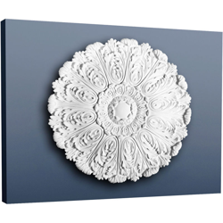 Rosone soffitto parete in poliuretano R27 LUXXUS decorazione per interni d 75 cm - Orac características