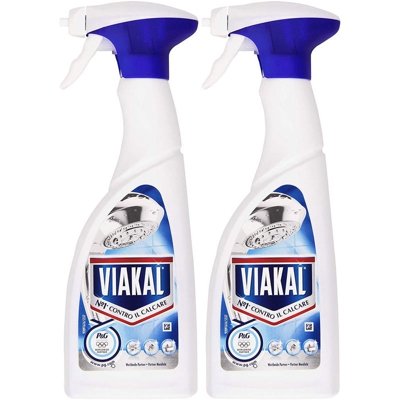 Anticalcare Spray Contro il Calcare Promo Pack 2 Flaconi da 500ml - Viakal