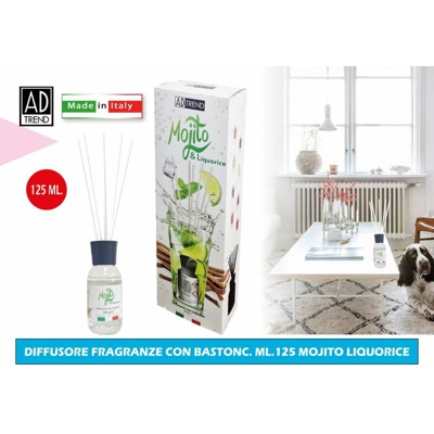Diffusore Fragranze Con Bastonc. Ml.125 Mojito Liq