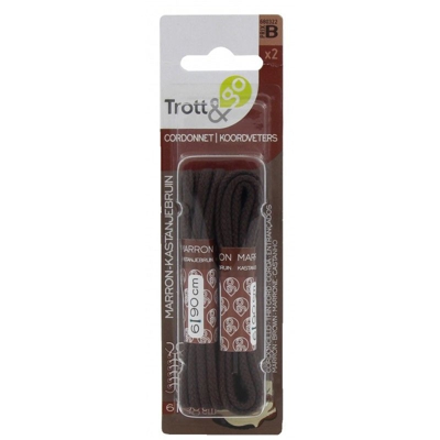 Lacci Corda Marroni Cm 90 2 Paia