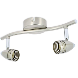 Arum Lighting - Spot Lampada da soffitto orientabile 2 teste GU10 COLUMBUS precio