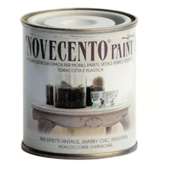 Gualtiero Meazza - Pittura Gessosa Opaca Shabby Chic per Mobili Pareti Vetro Gesso Novecento Paint - Colore: Cipria - Formato: 125 Ml en oferta