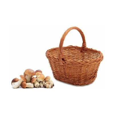 Cesta Funghi Vimini 40x28x17cm - Sonda
