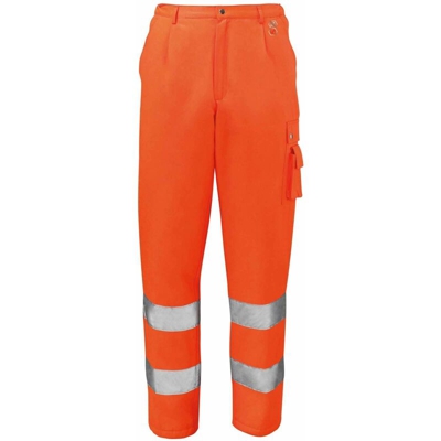 PANTALONI ALTA VISIBILITÀ | 56 - NEUTRO (SENZA PERSONALIZZAZIONE) - Arancio - Arancio