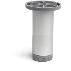 gamba cilindrica stile moderno per mobili bassi. Altezza di 12 cm. Realizzata in alluminio con finitura anodizzato opaco. Per il bricolage e il DIY. precio