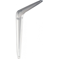 Mensola Nervata In Acciaio Verniciato Bianco 100x75 mm Maurer en oferta