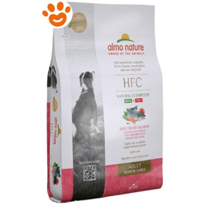 Almo Nature HFC Cane Medium e Large 8kg Adult Salmone