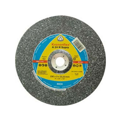 Un Disco Di Taglio 24 N Supra Per La Lavorazione Di Acciaio Inossidabile, O X Spessa. : 115 X 2,5 Mm, Modello Conde, Velocità Massima. 13 300 Giri / características