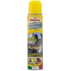 Pulisci tessuti 400ml spray con spazzola pulizia auto moquette sedili rhutten precio
