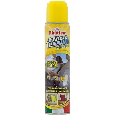 Pulisci tessuti 400ml spray con spazzola pulizia auto moquette sedili rhutten