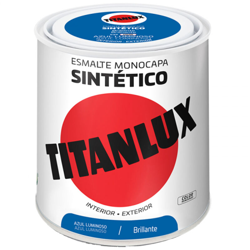 Lucido Smalto sintetico Titanlux | 375 mL - 539 blu brillante - 539 blu brillante características
