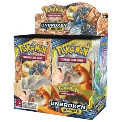 Pokemon Sole E La Luna Unbroken Obbligazioni Booster Box