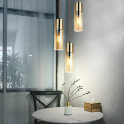 Lampada a sospensione a soffitto in ottone RETRO lampada da soggiorno a filamento ambra come un set che include lampadine a LED características