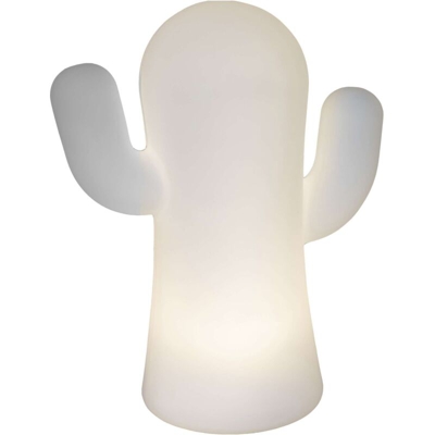 1 PZ Di LAMPADA DA TAVOLO MOD.PANCHITO BIANCO BATTERI