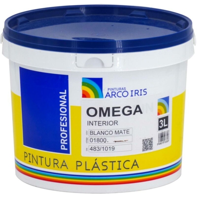 Omega vernice plastica opaca arcobaleno | 3 L